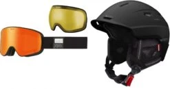 Cairn Xplorer Rescue MiPS Skihelm Met Recco -Blizzard Winkel Explorer Rescue MiPS black verdigris Magnitude Polarised mat black orange 768x405 1