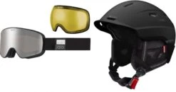 Cairn Xplorer Rescue MiPS Skihelm Met Recco -Blizzard Winkel Explorer Rescue MiPS black verdigris Magnitude Polarised mat black silver 768x405 1