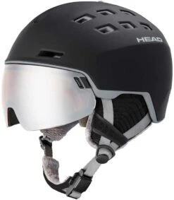 Head Rachel Black Comfortabele Dames Skihelm Met Bril