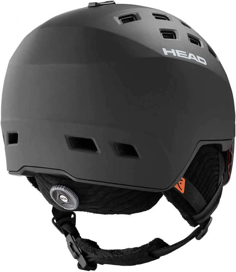 Head Radar Vizierhelm Black Comfortabele Skihelm 2 Head Radar Vizierhelm Black Comfortabele Skihelm - Afbeelding 2