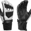 Leki Griffin S Wit Zwarte Leren Skihandschoenen Heren