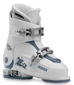Roces IDEA White Teal Verstelbare Kinderskischoenen 30-35