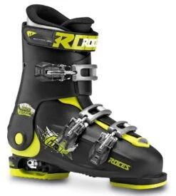 Roces IDEA Up Lime Black Verstelbare Kinder Skischoenen -Blizzard Winkel roces idea free black lime 36 40 768x856 1