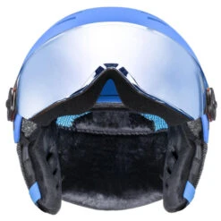 Uvex Rocket Junior Visor Vizierhelm Voor Kinderen -Blizzard Winkel uvex kids rocket visor skihelm detail 3 768x768 1