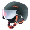 Uvex Junior Visor Pro Kindervizierhelm Black Orange